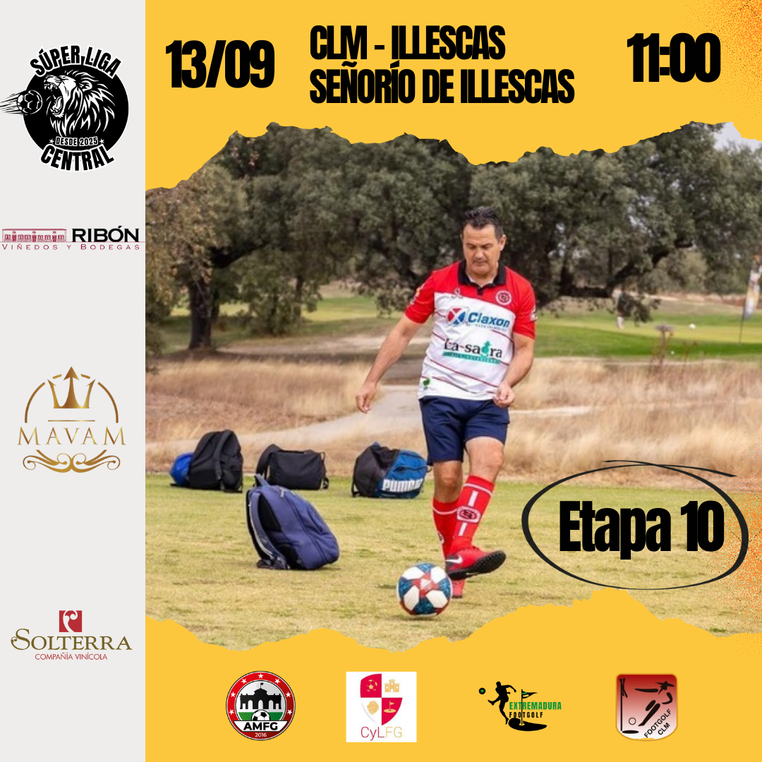 Cartel etapa 10 Súper Liga Central