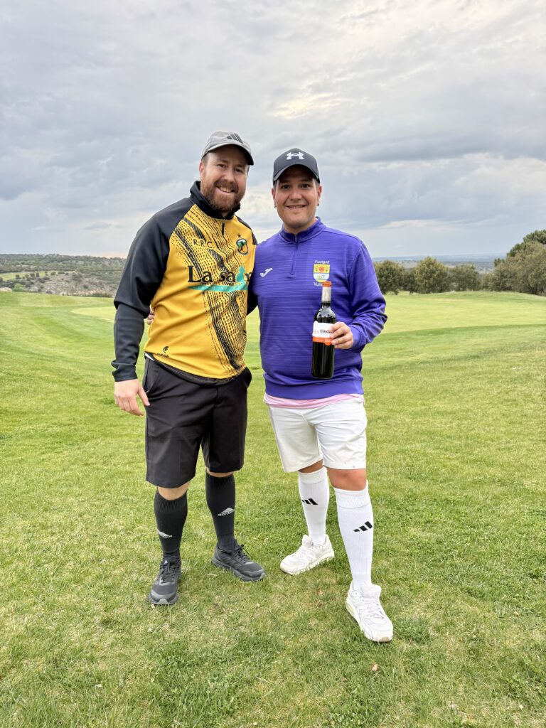 Jesús Fraile 3º Clasificado Masculino 3ª etapa Súper Liga Central Air Golf Club