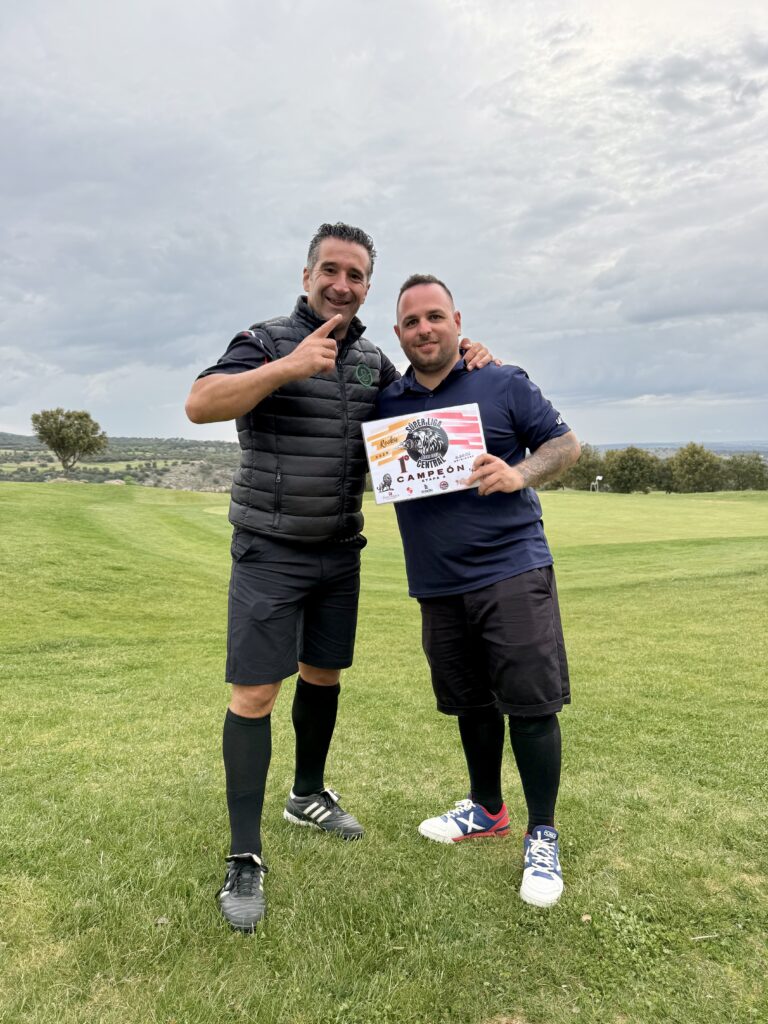 José Manuel Fernández Campeón Rookie 4ª etapa Súper Liga Central Air Golf Club
