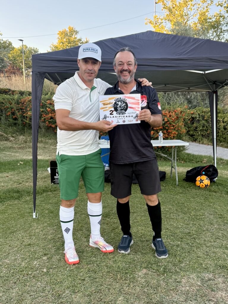 Agustín Galleguillos (Guti) 2º clasificado Masculino 9ª etapa Súper Liga Central Señorío de Illescas Golf