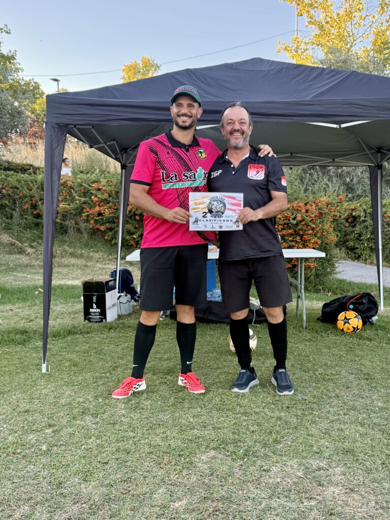 Sergio Plaza 2º clasificado Masculino 10ª etapa Súper Liga Central Señorío de Illescas Golf