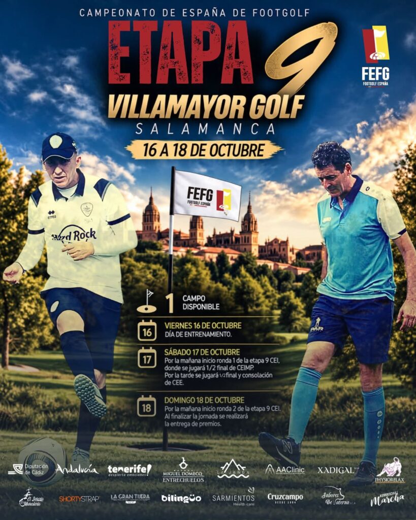 Campeonato de España FootGolf en Salamanca